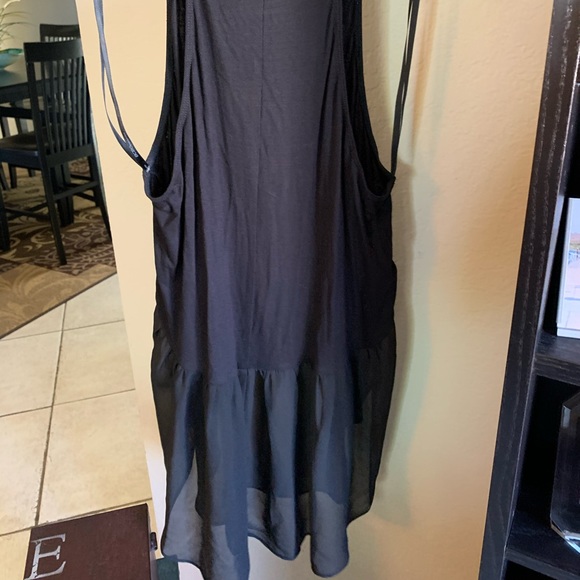 NWT BCBGeneration size small black  summer top - Picture 4 of 8